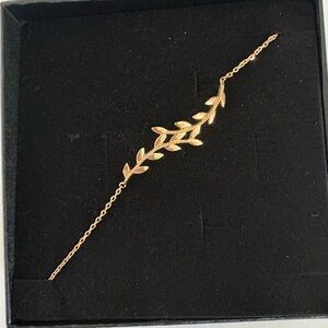 Gold Leaf Bracelet
